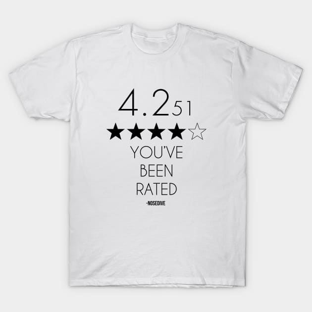 Black Mirror Netflix - Nosedive T-Shirt by minimalists